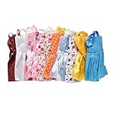 Happu-store(TM) 10 Pcs Mni Dolls Party Dress Gown Party Clothes For Barbie by happu-store