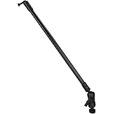 VINmounts 31.5" Kayak Camera Mount,360 Degree Adjustable Mount Compatible with Camera,with 1.5 Inch Ball T-Bolt Base for Most Track Systems