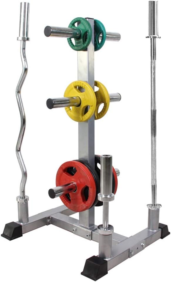 Yes4All Supporto verticale per bilancieri, organizer per palestra