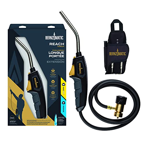 Bernzomatic BZ8250HT Reach Hose Torch, TriggerStart Hose Torch with