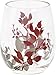 Corelle Coordinates by Reston Lloyd Kyoto Leaves Acrylic Stemless Wine Glasses (Set of 4), 16 oz., Clear
