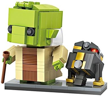 Micro Brickland Green Man Action Figure Hero Mini-Sized, Building Bricks, Mini Figure Set, (228 Pieces)
