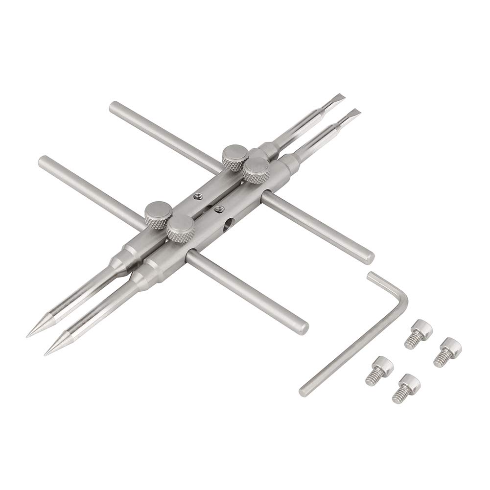 Spanner Wrench Repair Maintanance Tools, Professional Solid Firm Sturdy Lightweight Camera Lens Spanner with Double Headfor DSLR Camera Lens