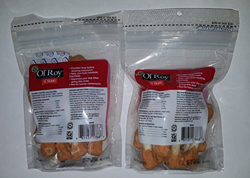 ol roy rawhide munchy dumbbells