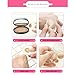 BeRicham 5 Piece Silicone Makeup Sponges Makeup Puff For Foundation BB Cream Essentia