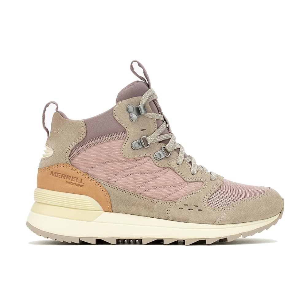 Merrell Women’s Alpine 83 Sneaker Recraft Mid Waterproof Fashion Boot, Adobe Rose, 9