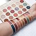 Eyeshadow Palette 18 Colors Highly Pigmented Eye Shadow Palette, 6 Matte + 11 Shimmer + 1 Duochrome, Long Lasting Waterproof Colorful Eyeshadows Cosmetics (Pink)