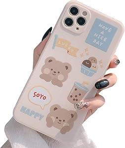 Joruby Compatible with iPhone 11 Pro Case Cute for Girls Woman and Soft TPU Bumper Protective Silicone Slim Shockproof Case for iPhone 11 Pro (Pink)