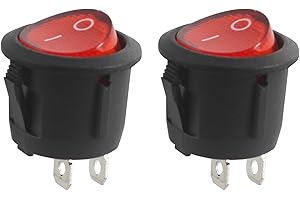 INTHVKIL On Off Power Switch (2 PCS) Compatible with Hoover 270046001 440003992 UH70815 UH70819 UH70821 UH70829 UH70832 UH70839 UH71250 UH71230 UH70817 Wind-Tunnel-2 Upright Vacuum Cleaner
