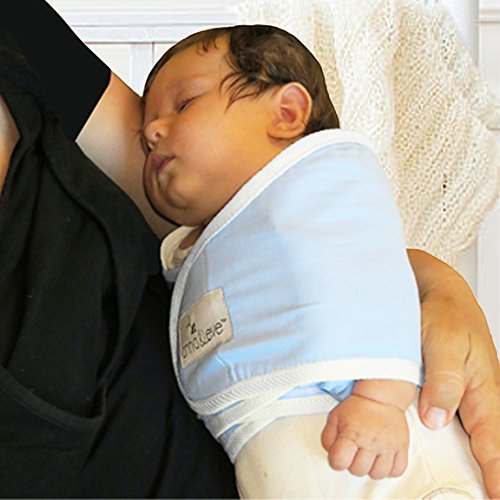 Anna & Eve Baby Swaddle Strap, Adjustable Arms Only Wrap for Safe