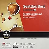 Seattle's Best Coffee Toasted Hazelnut K-cup 16 Packs