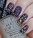 Gotd Nail Art Gold Silver Paillette Flake Chip Foil DIY Acrylic UV Gel Pager 12 PCS