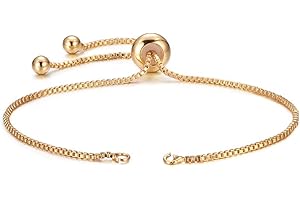 DanLingJewelry 20pcs Adjustable Slider Bracelet Slider Extender Chains with Ball Ends for Jewelry Making DIY 8 Inches(220mm) G