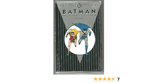 Amazon Com Batman Archives 8 9781401233761 Various Various Books