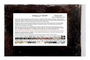 Finally Hair Building Fiber Refill 100 Grams Dark Chocolate Brown Hair Loss Concealer by Finally Hair (Dark Chocolate Brown)