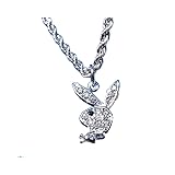 Rabbit Necklace Choker Silver Bunny Necklace