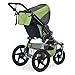 BOB Revolution Flex 2.0 Jogging Stroller - Up to 75 pounds - UPF 50+ Canopy - Adjustable Handlebar, Meadow
