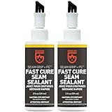 Gear Aid Seam Grip FC Fast Cure Sealant for Tents, Clear, 2 fl oz