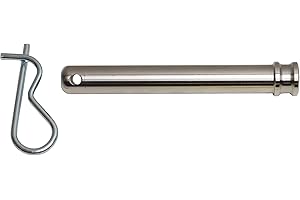 GEN-Y HITCH GEN-Y GH-099 5/8" Hitch Pin, 4" Useable Length with Self-Locking Twist Clip