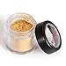 Red&Black Shimmer Eyeshadow Powder Glitter Shimmer Pearl Dust Powder for Face and Body 3g (Gold)