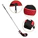 10L0L Golf Head Covers,Neoprene Zippered Golf Club Head Iron Covers - Set of 10 (Black and red)