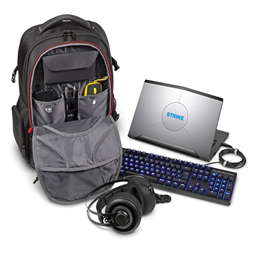 Targus Strike Large Gaming Travel Backpack with Security Pockets and