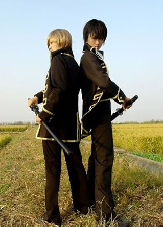 Amazon コスプレ衣装 銀魂 真選組隊服 土方十四郎 沖田総悟 コスプレ 仮装 通販