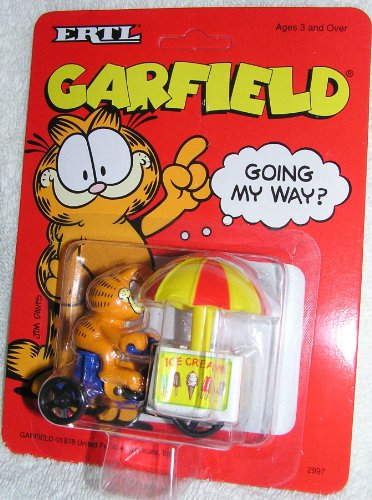 GARFIELD ICE SCREAM TOY CAR