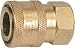 General Pump D10003 3/8" Quick Coupler (Q/C) x 3/8" Female NPT, Brass Plated primary
