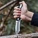 Tangram Folding Pocket Knife ACUTO440 Tanto Sharp Blade Liner Lock Black G10 Handle Flipper Knives,Kim Ning Rumble TG4001A1