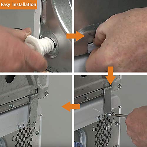 image for AMI PARTS W10869845 Stack Kit for Whirlpool Standard and Long Vent Dry