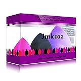 3pcs Beauty Blender Sponge, Jmkcoz Set of Makeup Sponges Soft Flawless Makeup Sponge Cosmetics Beauty Sponge, Latex Free and Odour Free, for Foundation Blending Blush Concealer Application