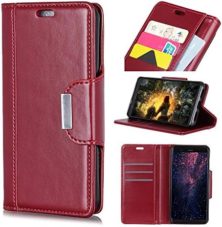 TOTOOSE Sony Xperia XA2 Ultra Case,Flip Case Retro Multifunction Leather Wallet Case Cover [ Kickstand ] Pu Leather Wallet Case with ID & Credit Card Slot Compatible with Sony Xperia XA2 Ultra