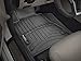 2017 Honda Ridgeline Weathertech Front Custom Fit Floor Liners - Full Set - 1st and 2nd Row - Black