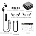 Samnyte Wireless Earbuds,Bluetooth Headphones Mini In-Ear Headsets Sports Earphone with 2 True Wireless Earbuds for iphone X/8/7/6/6s plus Android, Samsung