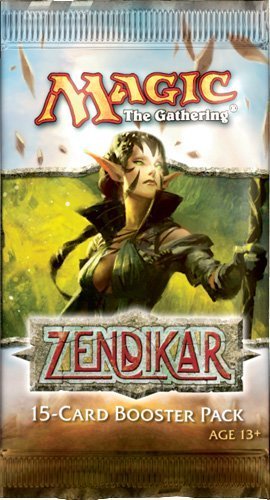 Magic the Gathering Zendikar Booster Pack 15 cards