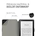 MoKo Case for Kindle E-reader (8th Generation 2016) - The Thinnest and Lightest  Cover with Auto Wake/Sleep for Amazon Kindle (6 Display, 8th Gen 2016 Release), Starry Night
