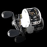 Entsport Baitcasting Fishing Reel Low Profile Casting Reel 10+1 Ball Bearings Baitcast Reel Right/Left Handed Baitcaster Fishing Reel