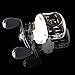 Entsport Baitcasting Fishing Reel Low Profile Casting Reel 10+1 Ball Bearings Baitcast Reel Right/Left Handed Baitcaster Fishing Reel (Right)