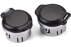 G-PLUS Dash Power Outlet Cover, Dash Panel Retainers Cigarette Lighter Plug Retainer, Compatible with 2007-2013 Silverado Sierra Tahoe 20983936 25793816 Dash Retainers 12v Power, 2PCS