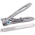 SZQHT 15mm Wide Jaw Opening Nail Clippers for Thick Nails,Finger Nail Clippers for Ingrown Toenail Clippers for Men,Tough Nai