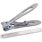 SZQHT 15mm Wide Jaw Opening Nail Clippers for Thick Nails,Finger Nail Clippers for Ingrown Toenail Clippers for Men,Tough Nai