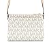 Michael Kors Signature Fulton EW Crossbody Bag PVC Vanilla