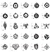 Michelle Queen Celtic Cross Charms for Jewelry Making Pack of 25