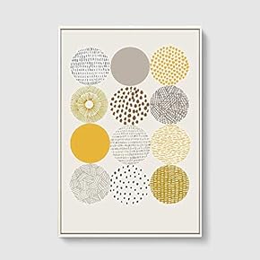 Framed Home Artwork Nordic Style for Living Room Bedroom