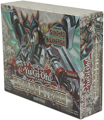 遊戯王 サベージストライク 英語初版 工場密封ブースターボックス Commeett Fr