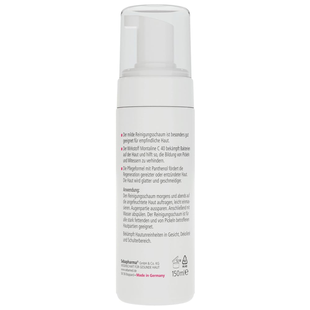 Sebamed Unreine Haut Reinigungsschaum, Gesichtsreinigung bei fettiger und unreiner Haut, ohne Mikroplastik,150 ml 4