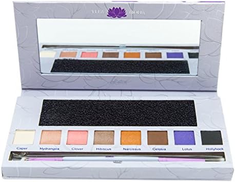 Vera Mona Colour Lotus Makeup Eyeshadow Palette w/ Brush