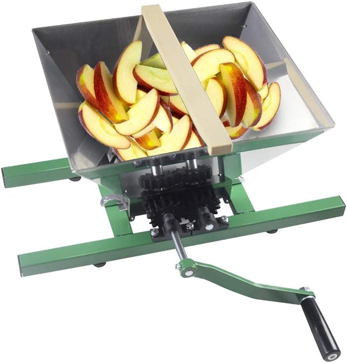 EJWOX 7Litres Fruit and Apple Crusher, Fruit Scratter Pulper for Cider