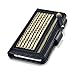 iPhone 6S Case, Terrapin Trendy iPhone 6S Wallet Purse Style Case for iPhone 6 / 6S (Black Pyramid Studded)